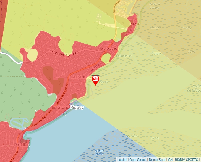 Carte Géoportail pour les drones de loisir