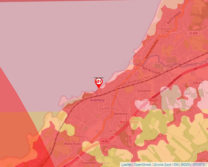 Carte Géoportail pour les drones de loisir