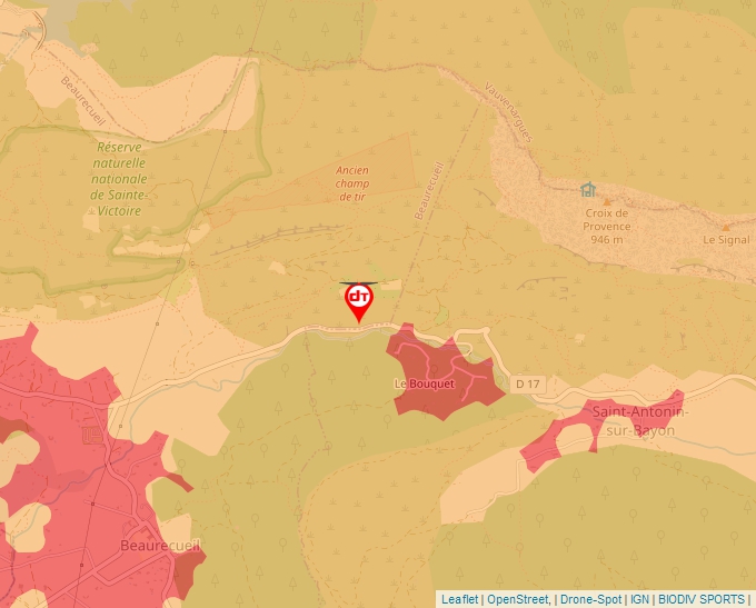 Carte Géoportail pour les drones de loisir