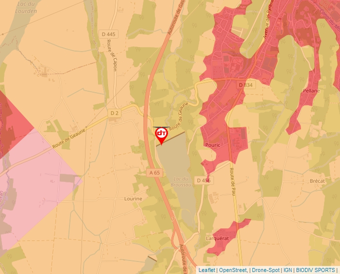 Carte Géoportail pour les drones de loisir