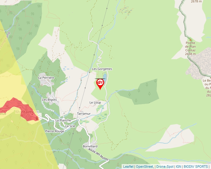 Carte Géoportail pour les drones de loisir