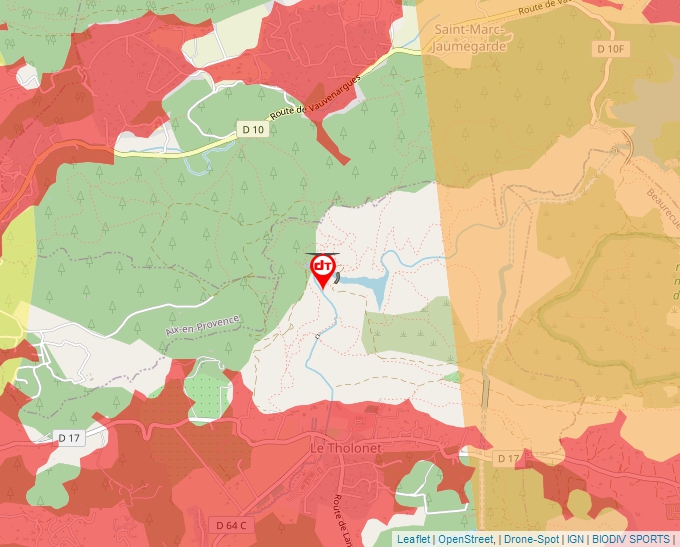 Carte Géoportail pour les drones de loisir