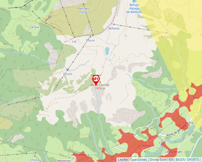 Carte Géoportail pour les drones de loisir