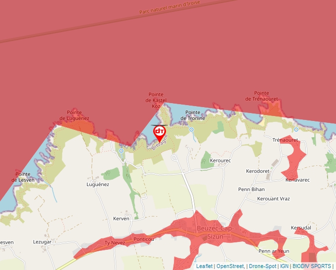 Carte Géoportail pour les drones de loisir