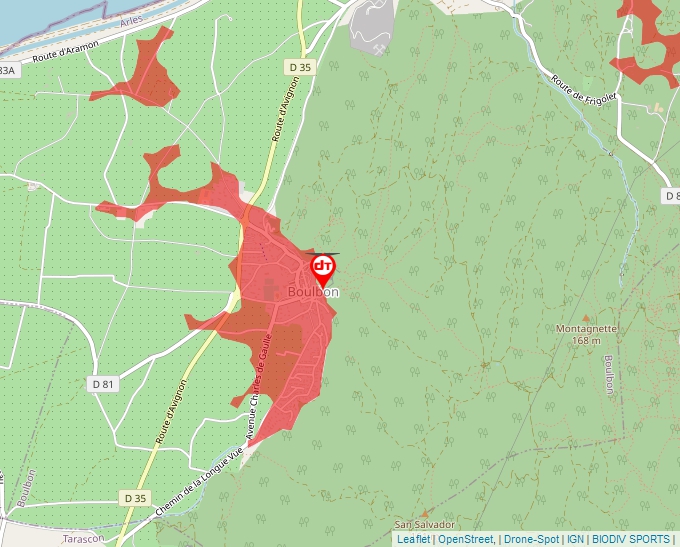 Carte Géoportail pour les drones de loisir