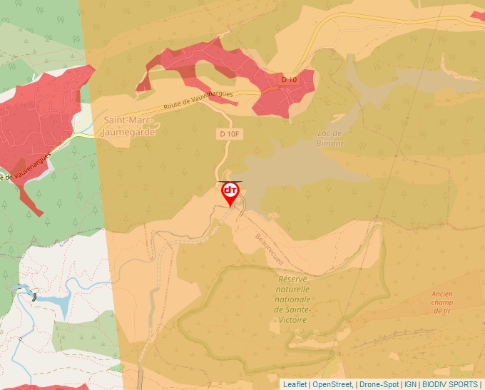 Carte Géoportail pour les drones de loisir