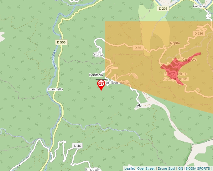 Carte Géoportail pour les drones de loisir