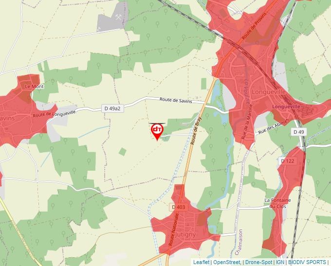 Carte Géoportail pour les drones de loisir