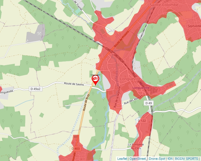 Carte Géoportail pour les drones de loisir