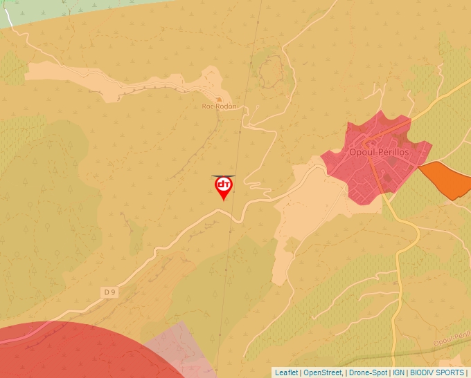 Carte Géoportail pour les drones de loisir