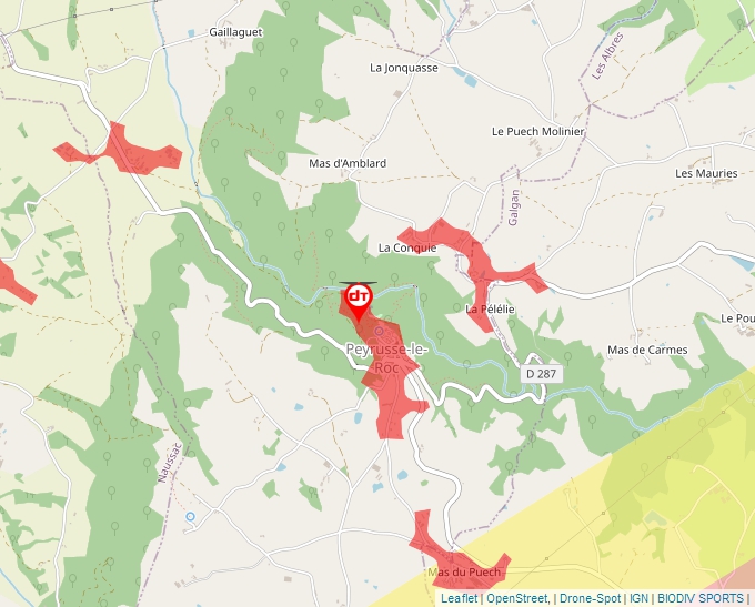 Carte Géoportail pour les drones de loisir