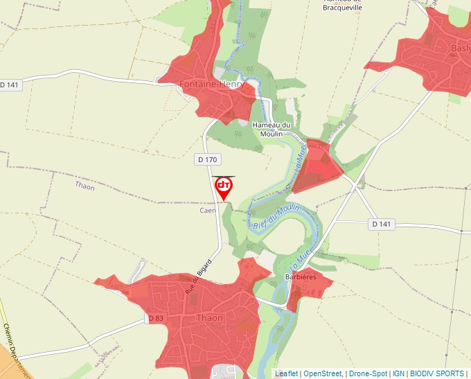 Carte Géoportail pour les drones de loisir