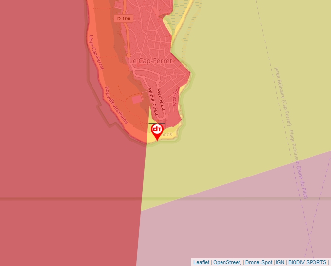 Carte Géoportail pour les drones de loisir