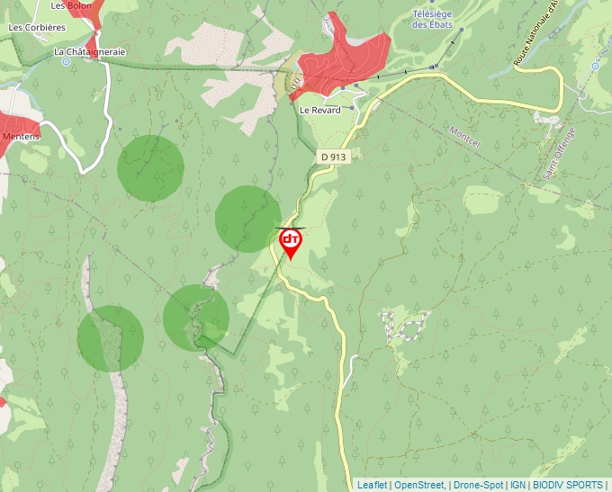 Carte Géoportail pour les drones de loisir