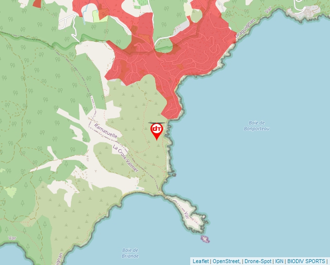 Carte Géoportail pour les drones de loisir