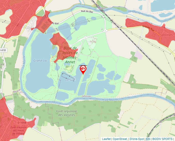 Carte Géoportail pour les drones de loisir