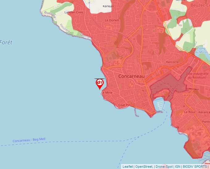 Carte Géoportail pour les drones de loisir