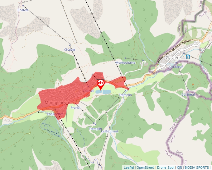 Carte Géoportail pour les drones de loisir