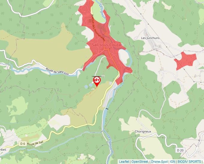 Carte Géoportail pour les drones de loisir