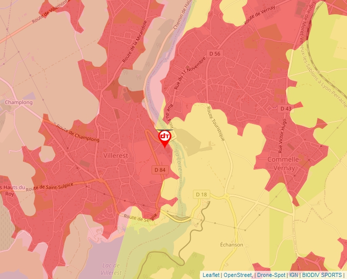 Carte Géoportail pour les drones de loisir