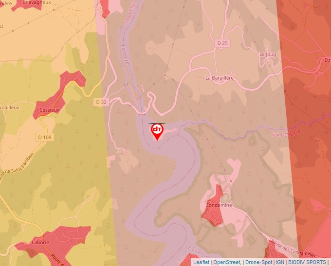 Carte Géoportail pour les drones de loisir