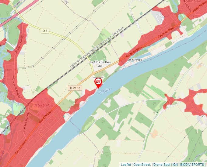 Carte Géoportail pour les drones de loisir