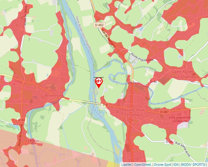 Carte Géoportail pour les drones de loisir