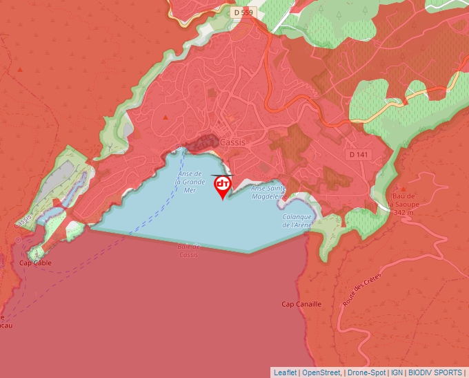 Carte Géoportail pour les drones de loisir