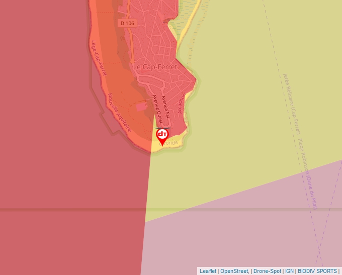 Carte Géoportail pour les drones de loisir