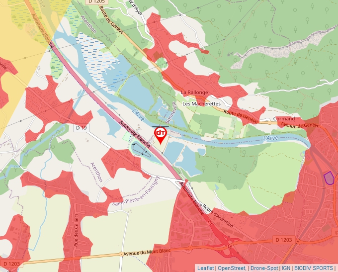 Carte Géoportail pour les drones de loisir