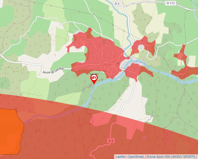 Carte Géoportail pour les drones de loisir