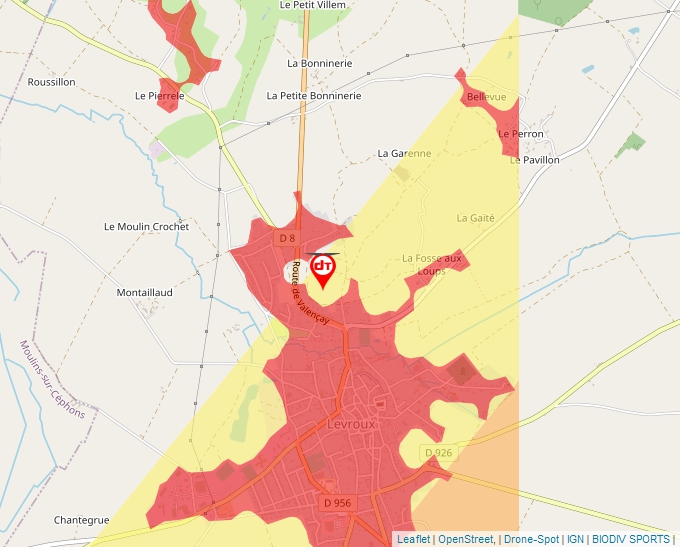 Carte Géoportail pour les drones de loisir