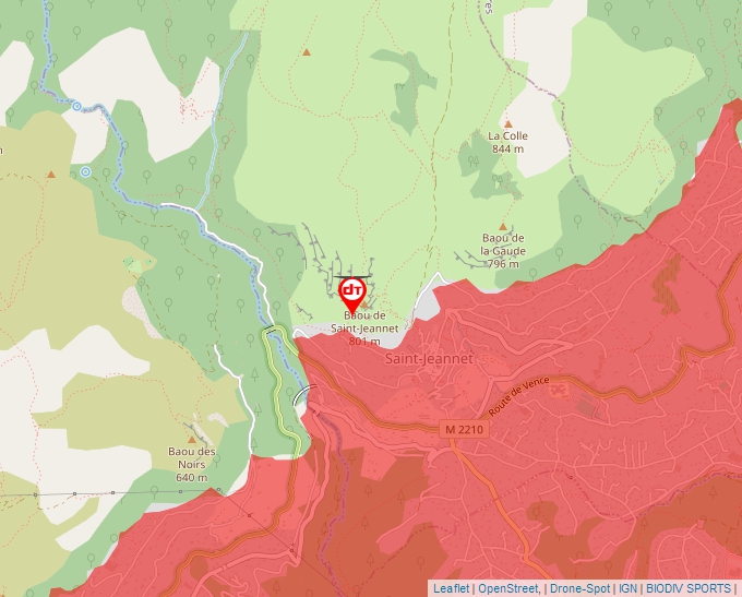 Carte Géoportail pour les drones de loisir