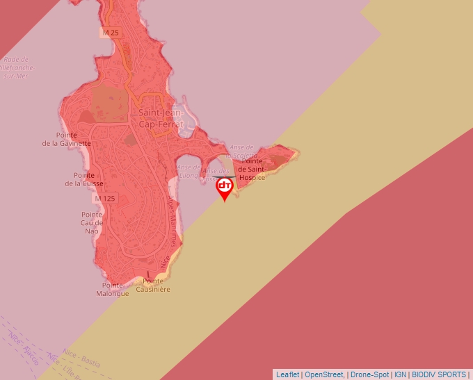 Carte Géoportail pour les drones de loisir