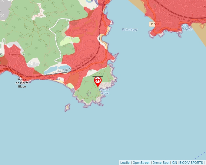 Carte Géoportail pour les drones de loisir