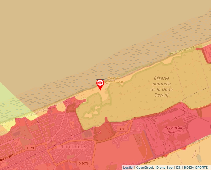 Carte Géoportail pour les drones de loisir