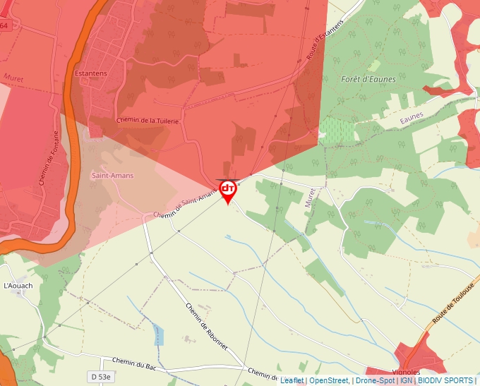 Carte Géoportail pour les drones de loisir