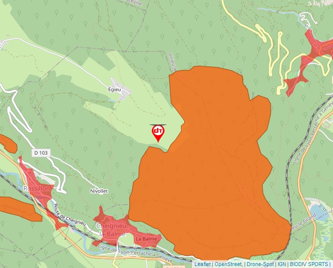 Carte Géoportail pour les drones de loisir