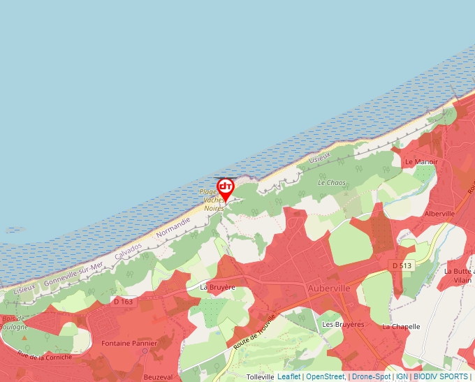 Carte Géoportail pour les drones de loisir