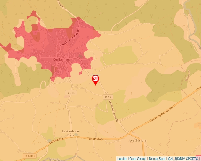 Carte Géoportail pour les drones de loisir