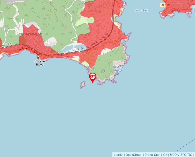 Carte Géoportail pour les drones de loisir