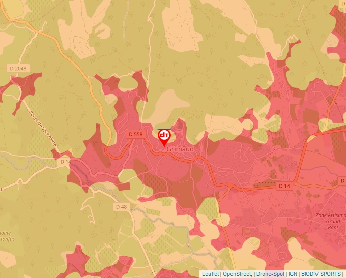 Carte Géoportail pour les drones de loisir