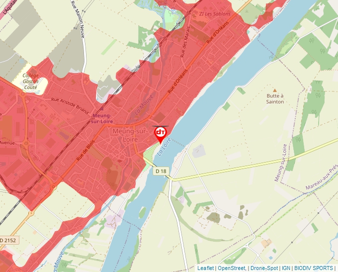 Carte Géoportail pour les drones de loisir