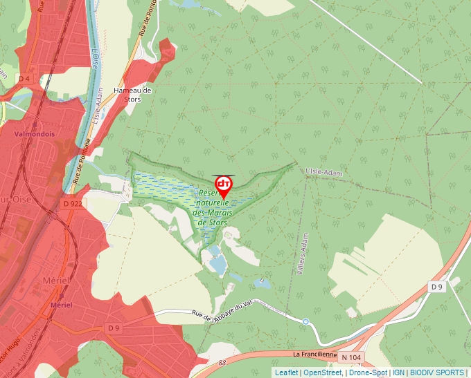 Carte Géoportail pour les drones de loisir