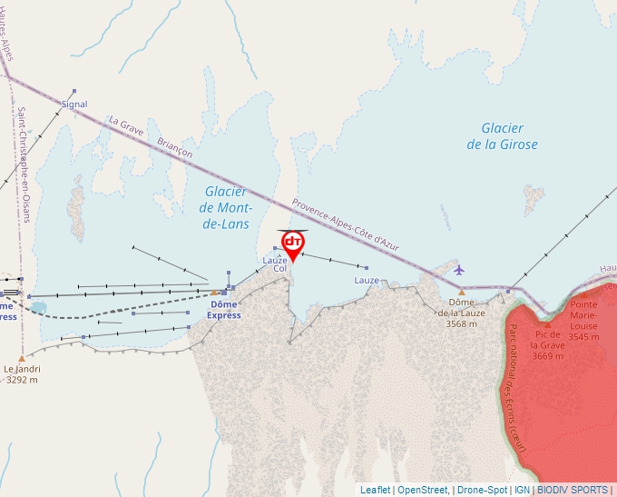 Carte Géoportail pour les drones de loisir