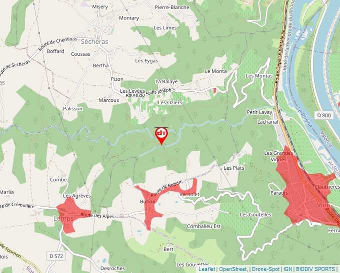 Carte Géoportail pour les drones de loisir