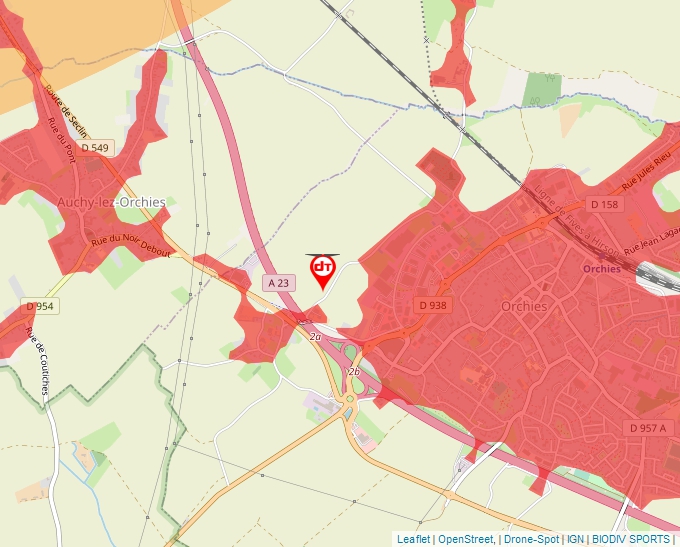 Carte Géoportail pour les drones de loisir