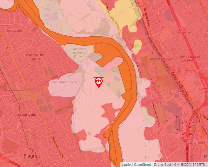 Carte Géoportail pour les drones de loisir