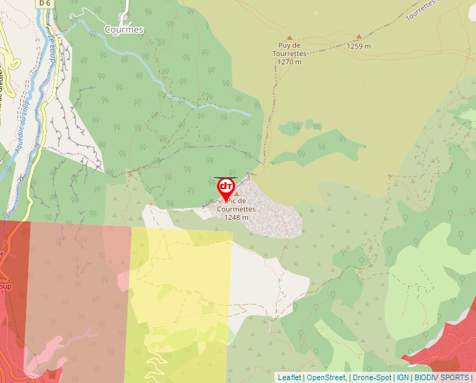 Carte Géoportail pour les drones de loisir