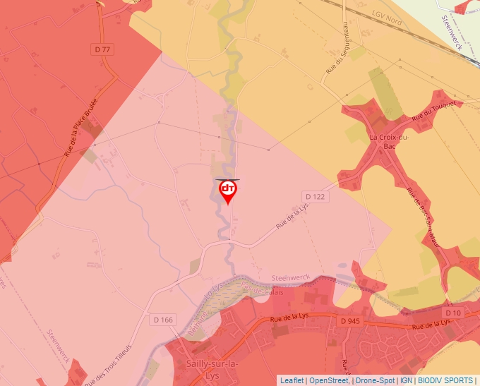 Carte Géoportail pour les drones de loisir